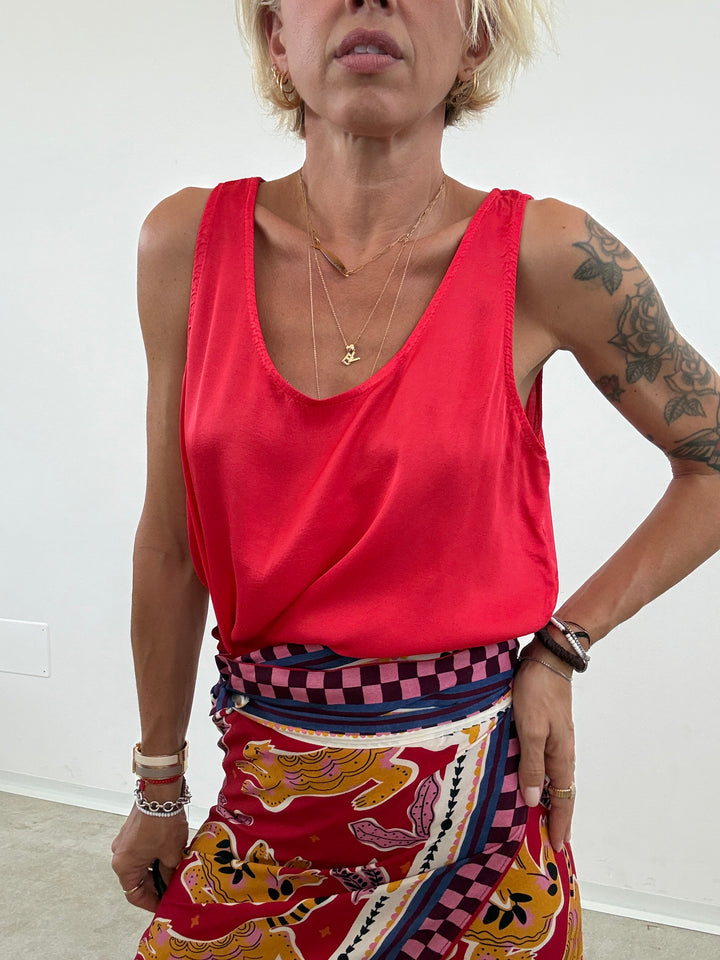 CANOTTA RITA SATIN CORALLO