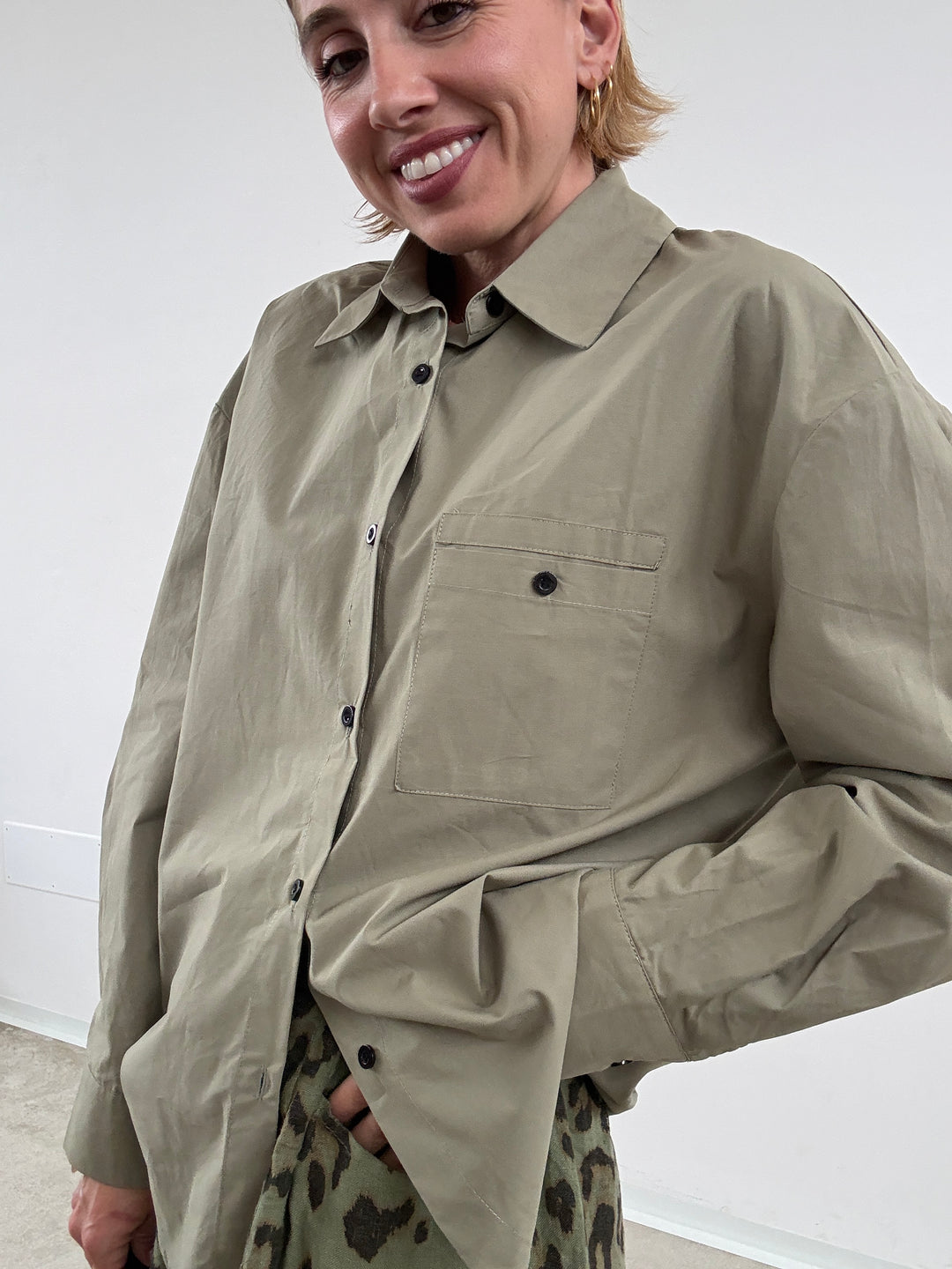 CAMICIA SANDY SAGE