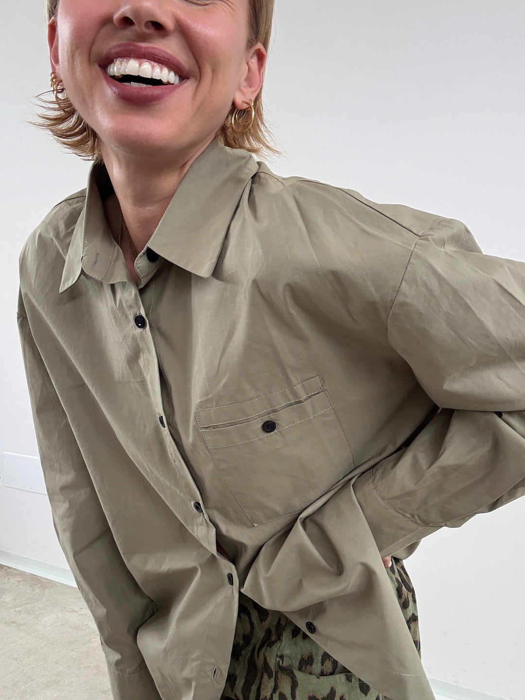 CAMICIA SANDY SAGE