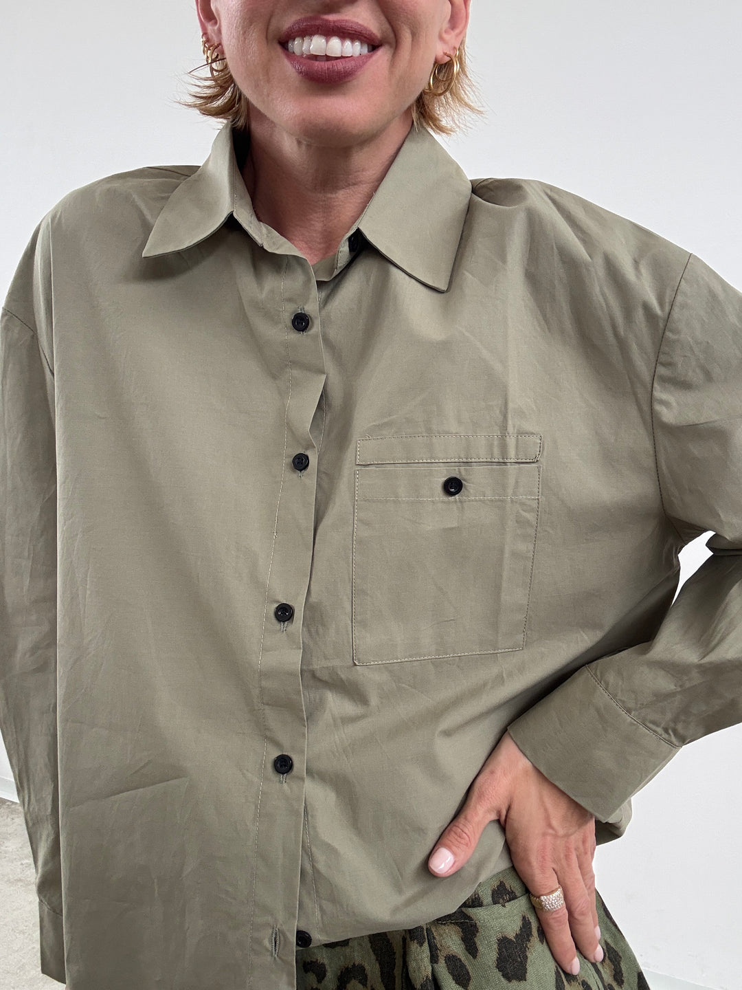 CAMICIA SANDY SAGE