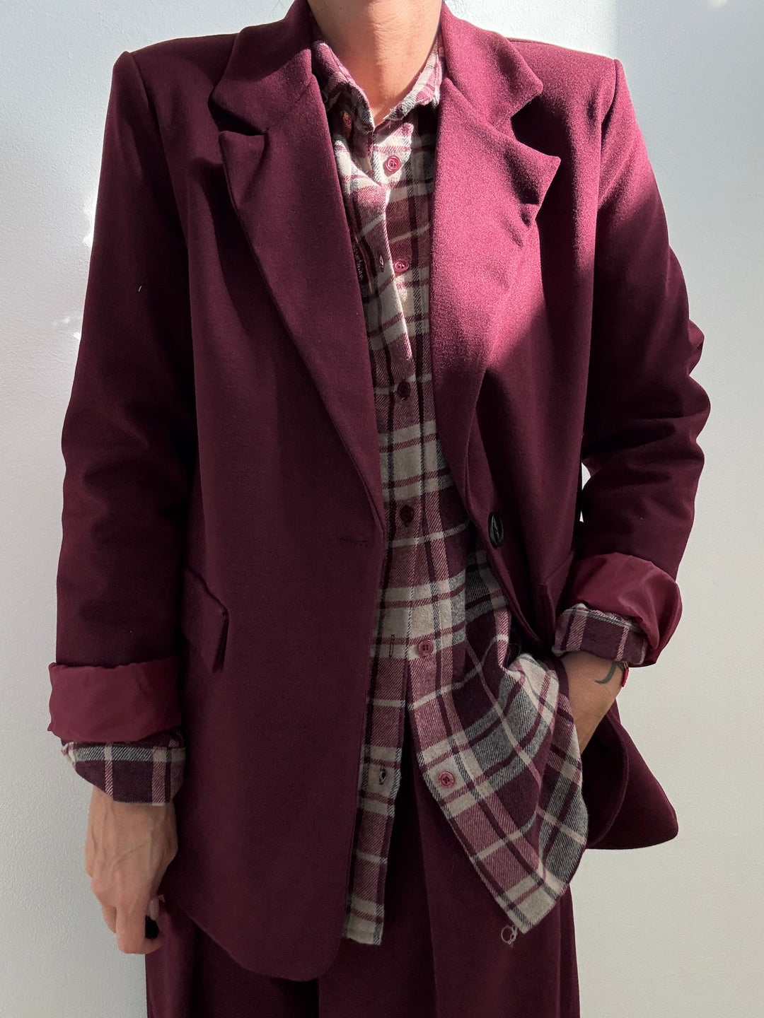 GIACCA MARILENA BORDEAUX