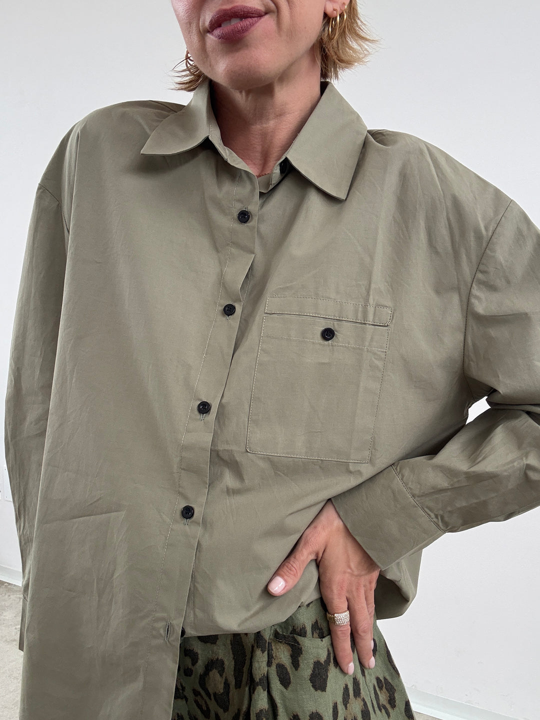 CAMICIA SANDY SAGE