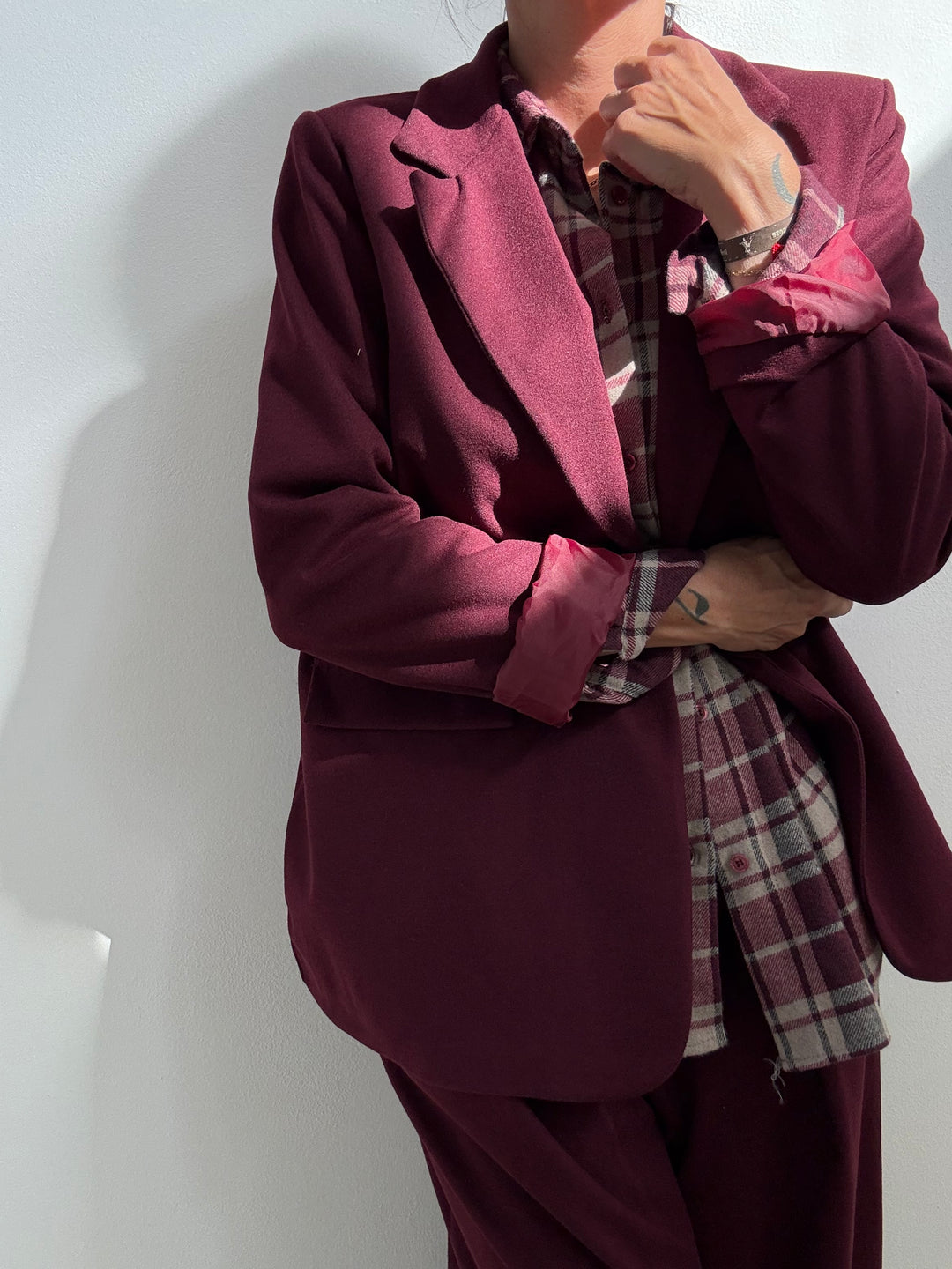 GIACCA MARILENA BORDEAUX