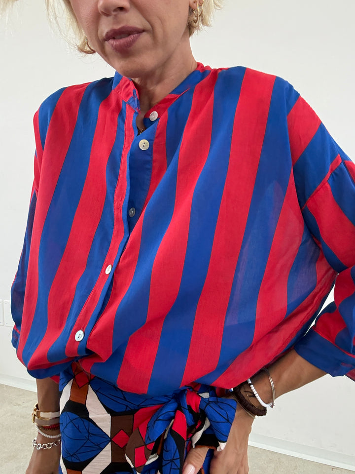 CAMICIA HELEN BLUETTE ROSSO