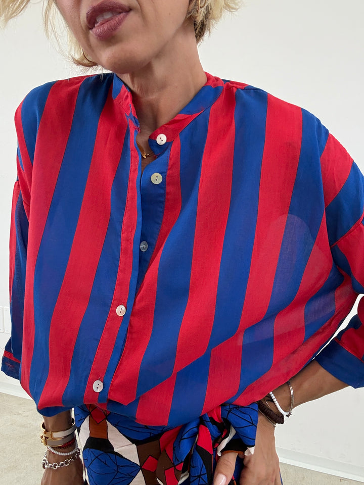 CAMICIA HELEN BLUETTE ROSSO