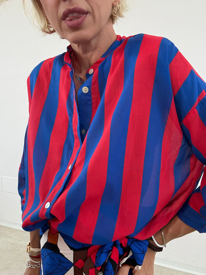CAMICIA HELEN BLUETTE ROSSO