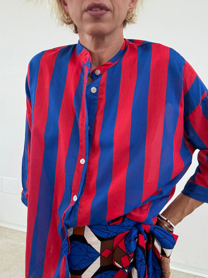 CAMICIA HELEN BLUETTE ROSSO