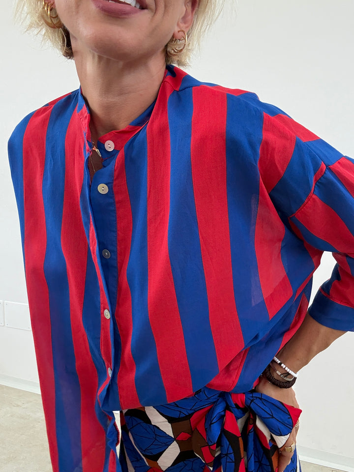 CAMICIA HELEN BLUETTE ROSSO
