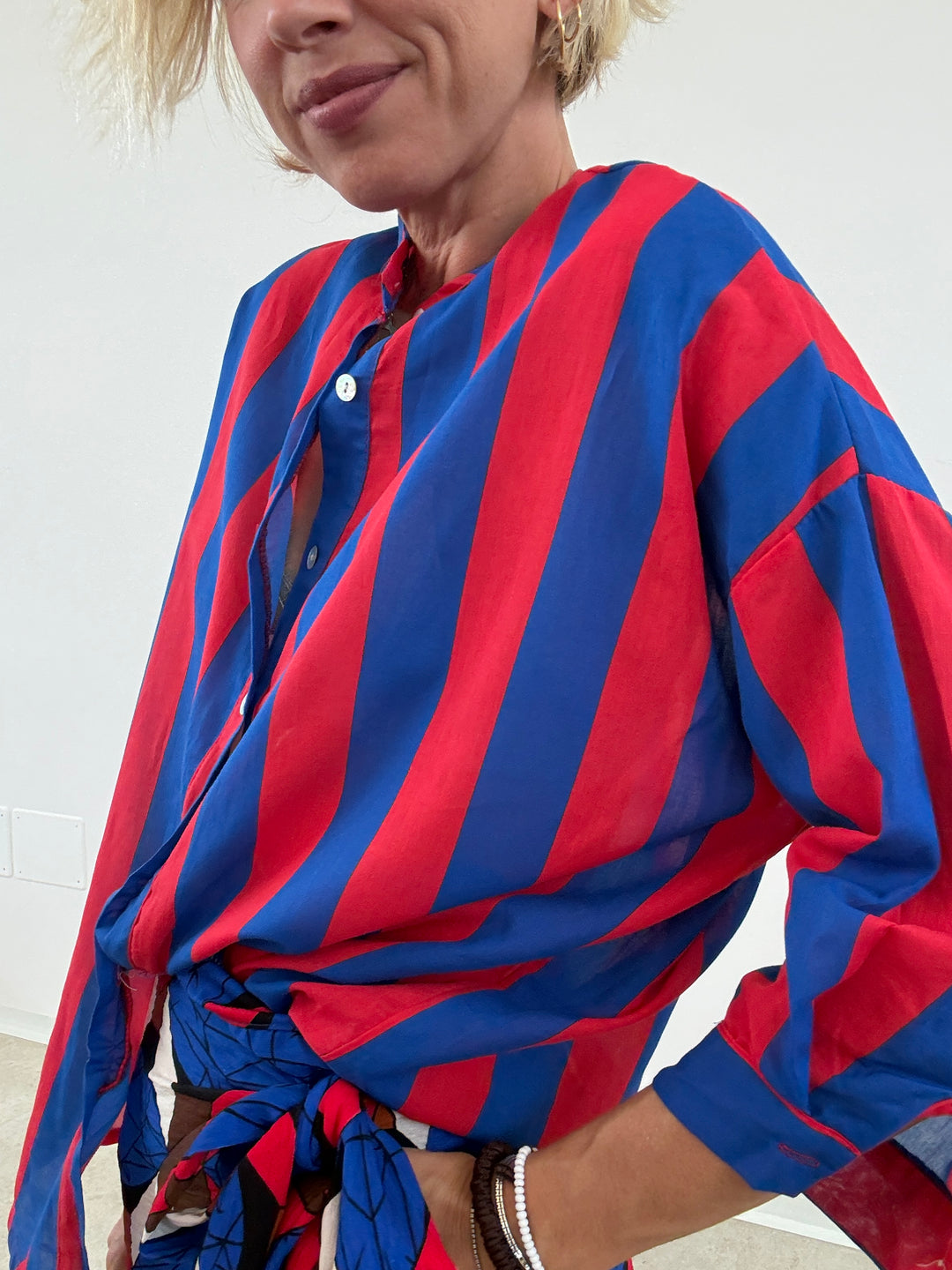 CAMICIA HELEN BLUETTE ROSSO