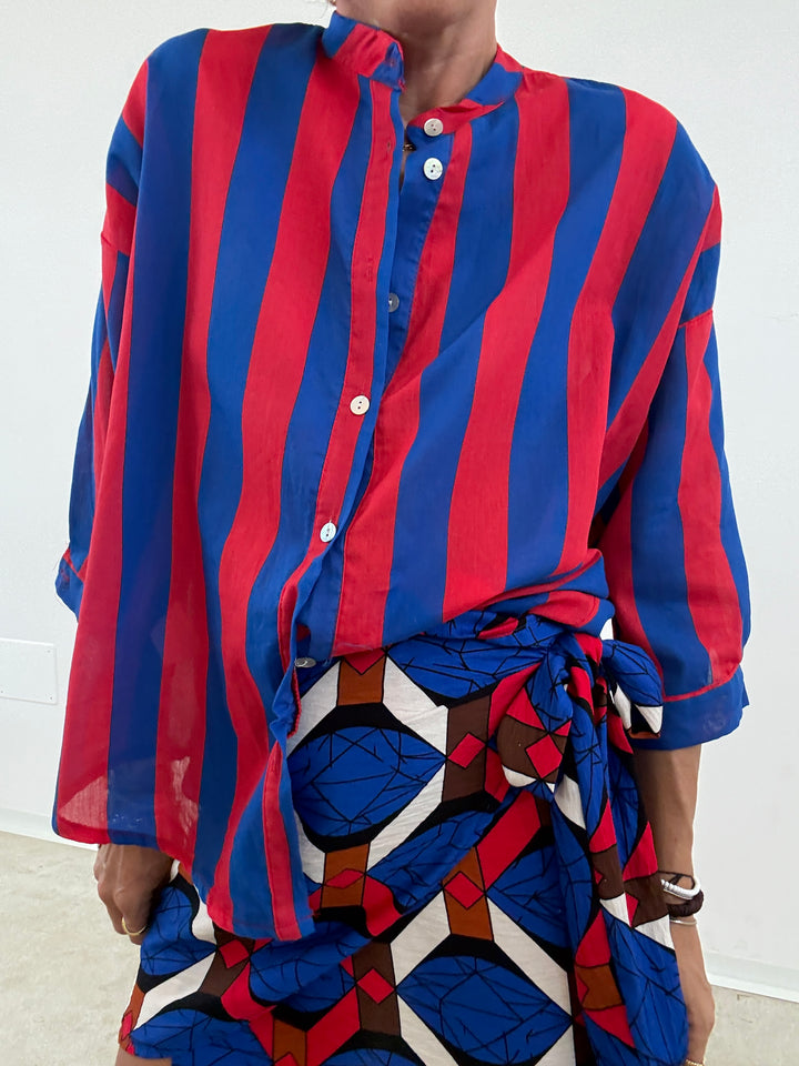 CAMICIA HELEN BLUETTE ROSSO