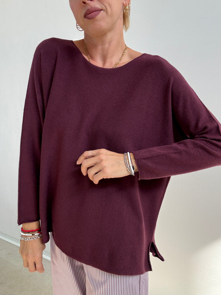 PULL SILVIA SCATOLA BORGOGNA