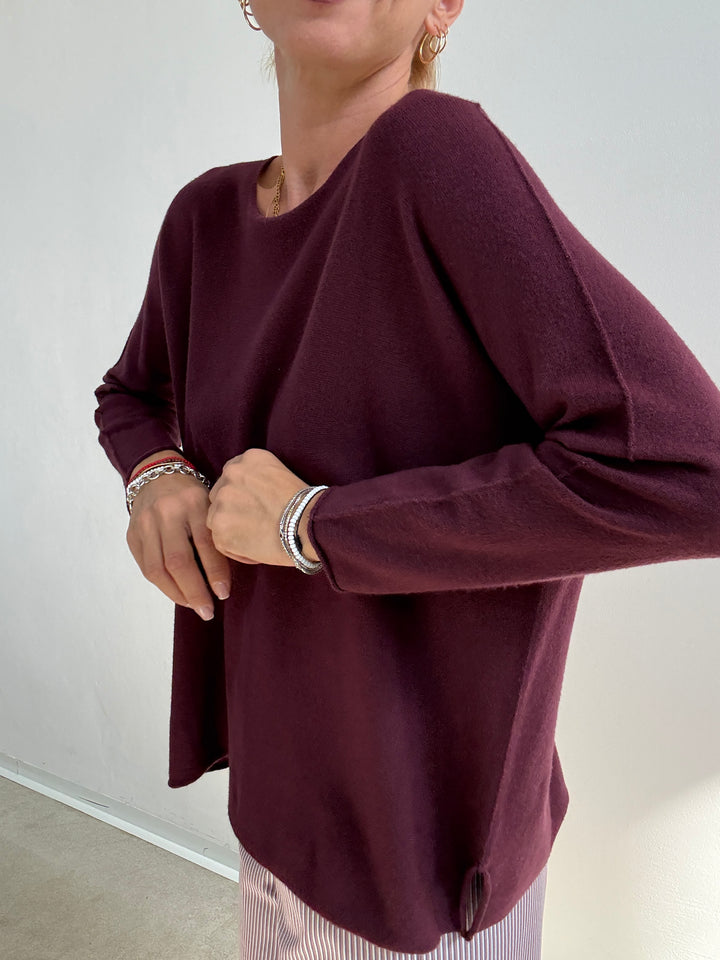 PULL SILVIA SCATOLA BORGOGNA