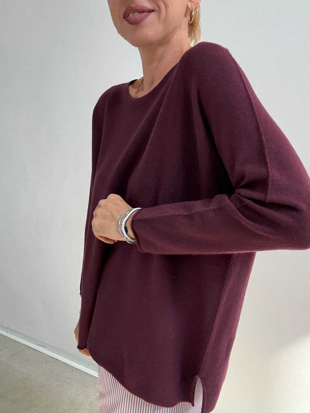 PULL SILVIA SCATOLA BORGOGNA