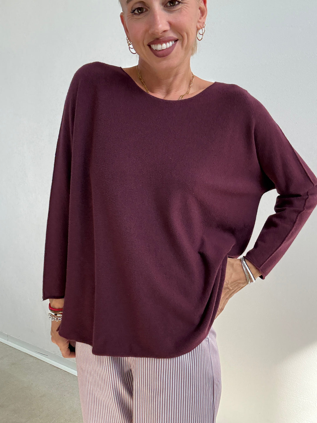 PULL SILVIA SCATOLA BORGOGNA