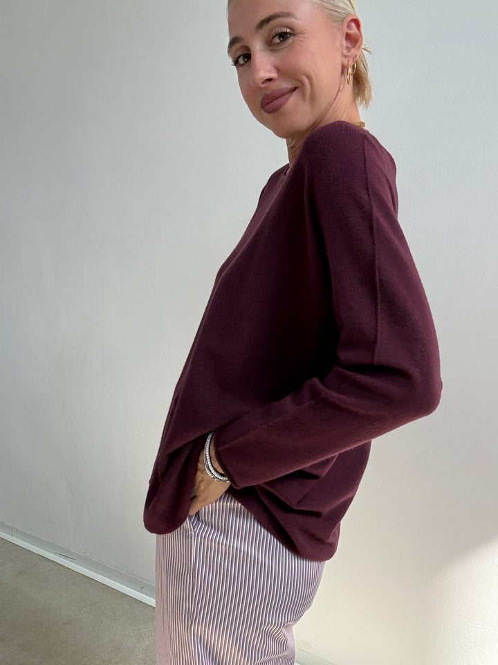 PULL SILVIA SCATOLA BORGOGNA