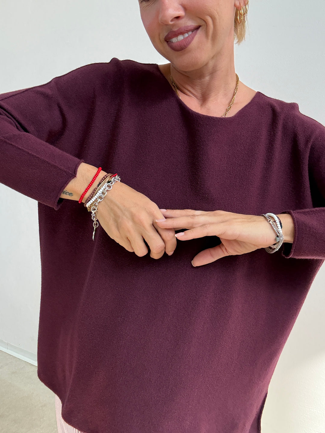 PULL SILVIA SCATOLA BORGOGNA