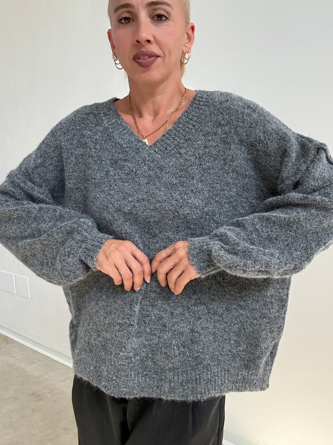 PULL ALESSANDRA V GRIGIO