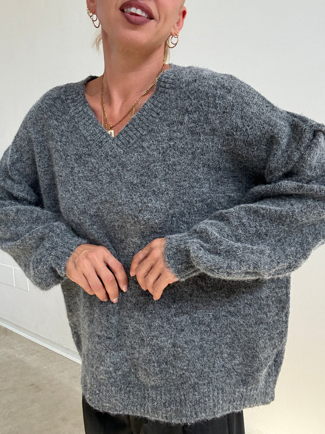 PULL ALESSANDRA V GRIGIO
