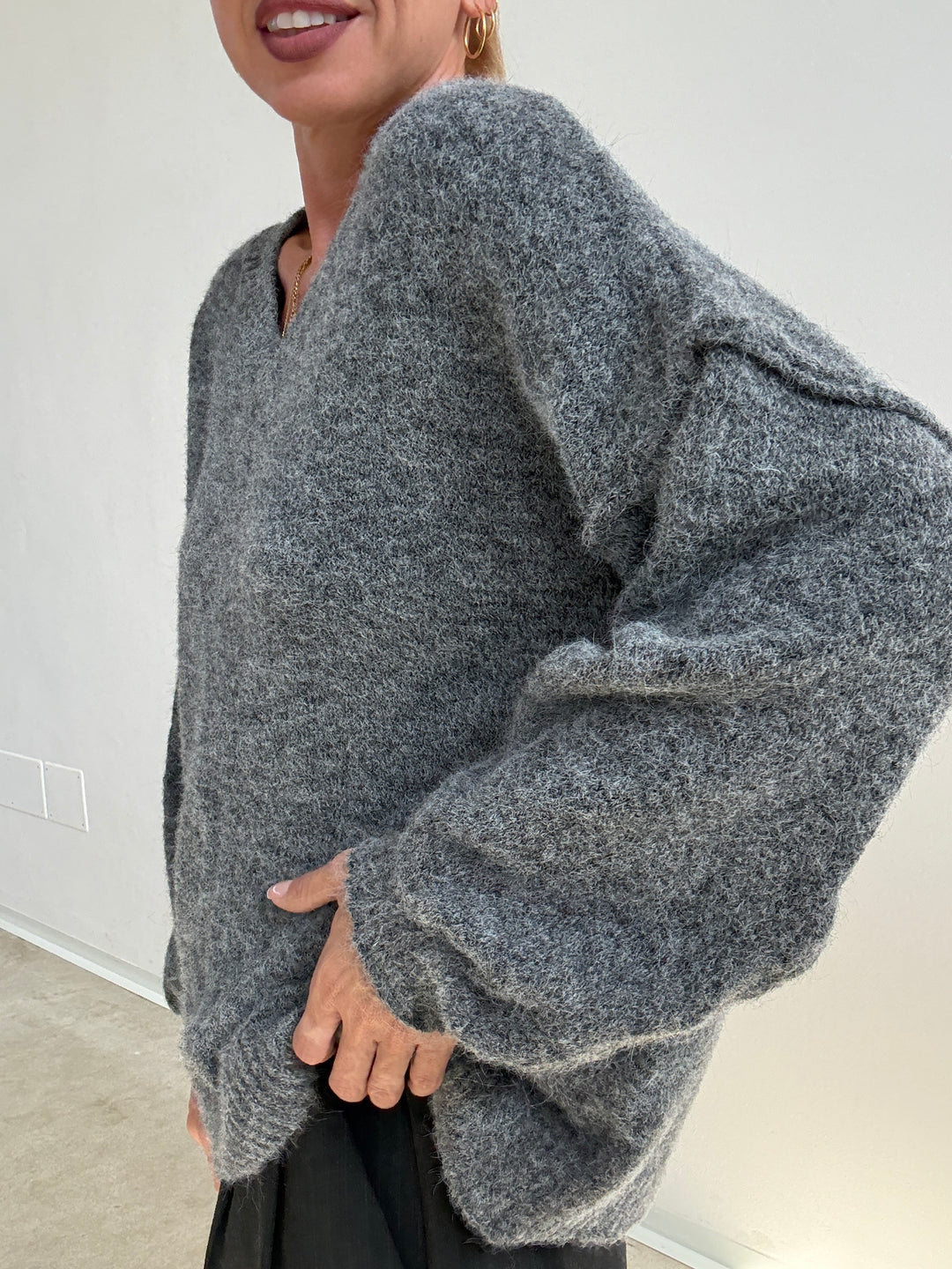 PULL ALESSANDRA V GRIGIO