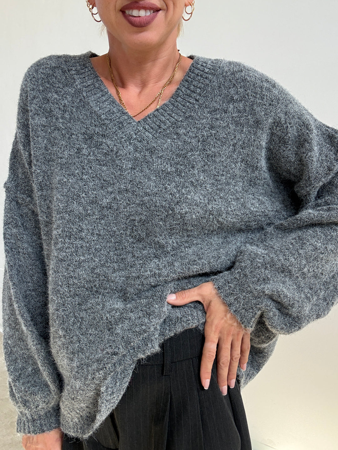 PULL ALESSANDRA V GRIGIO