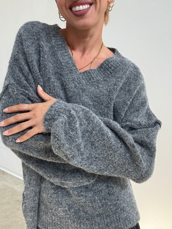 PULL ALESSANDRA V GRIGIO