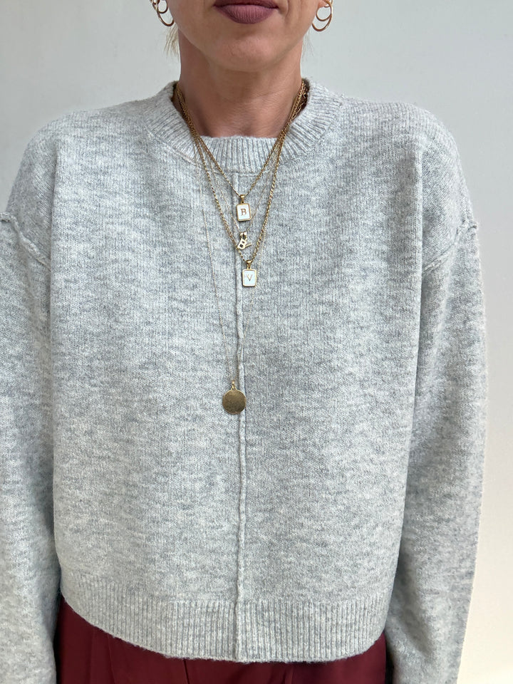 PULL BETTY GRIGIO CHIARO