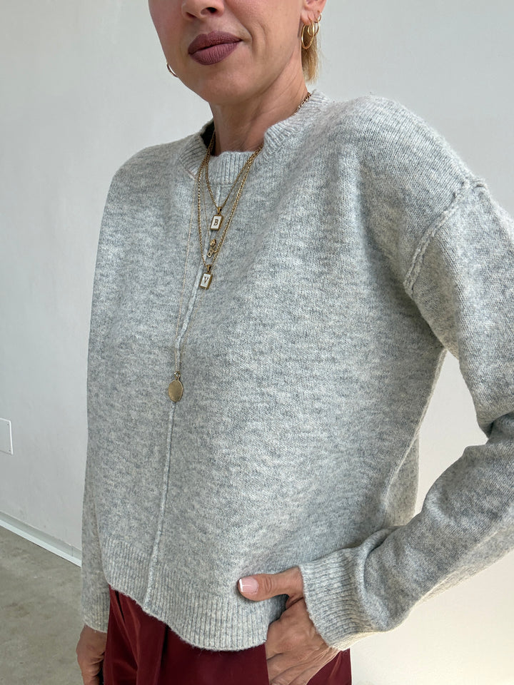 PULL BETTY GRIGIO CHIARO