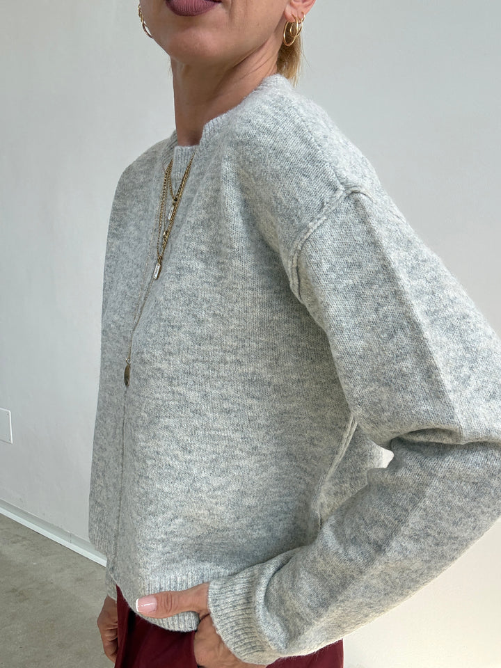 PULL BETTY GRIGIO CHIARO