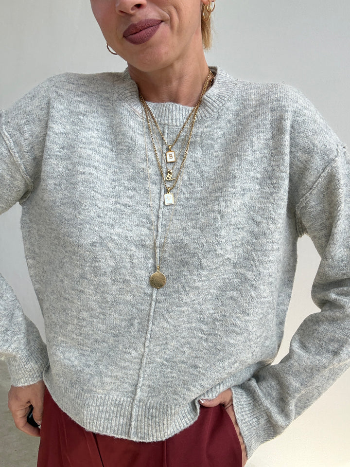 PULL BETTY GRIGIO CHIARO