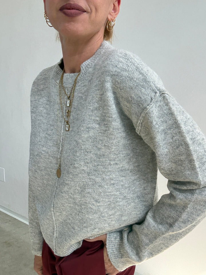 PULL BETTY GRIGIO CHIARO