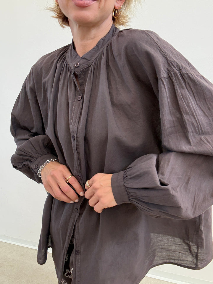 CAMICIA MUSSOLA CIOCCO