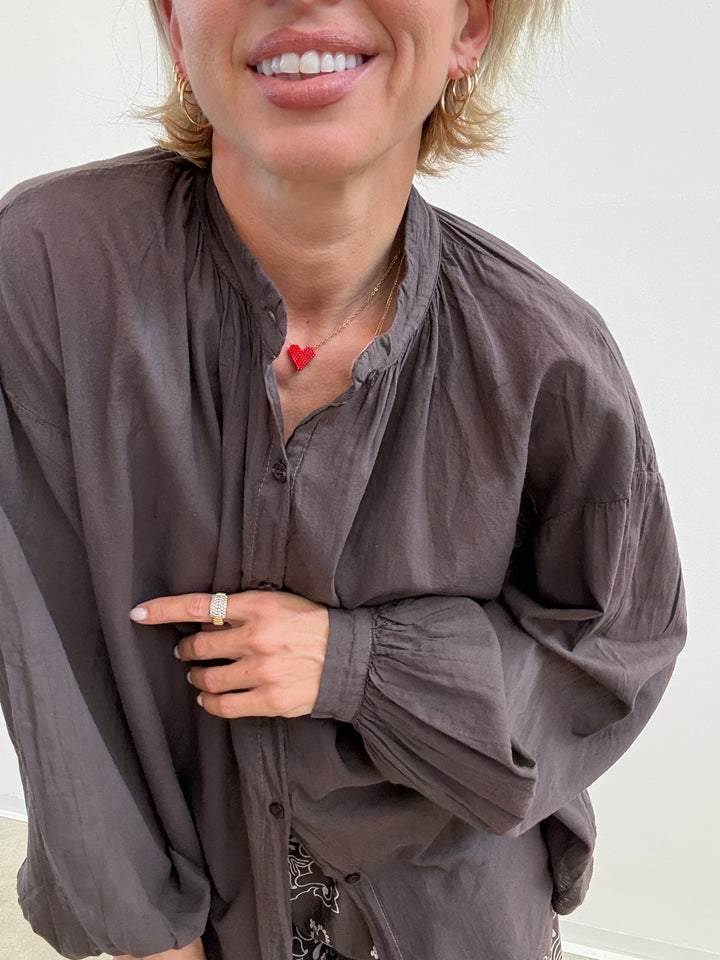 CAMICIA MUSSOLA CIOCCO