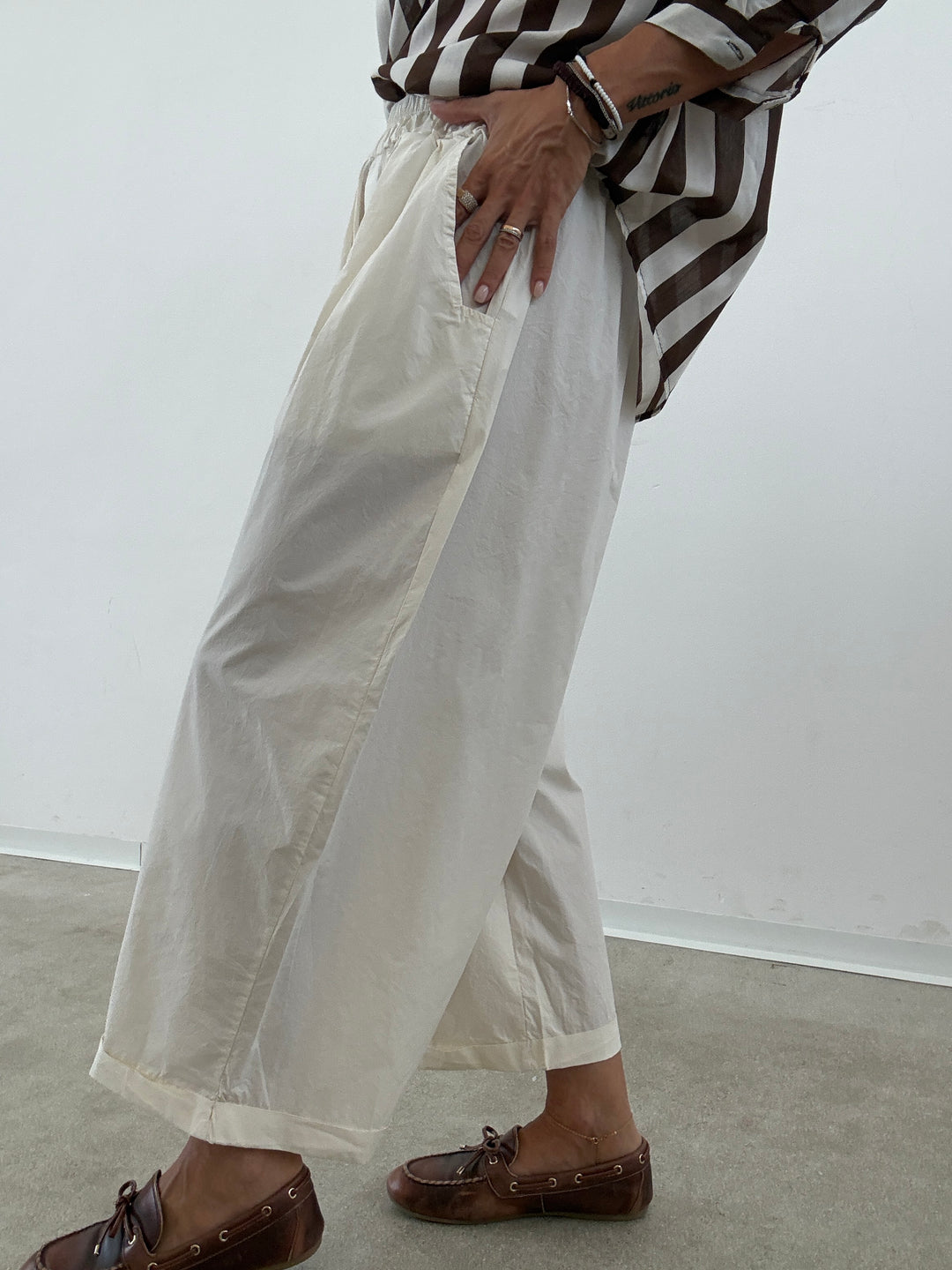 PANTALONE OLIMPIA LATTE