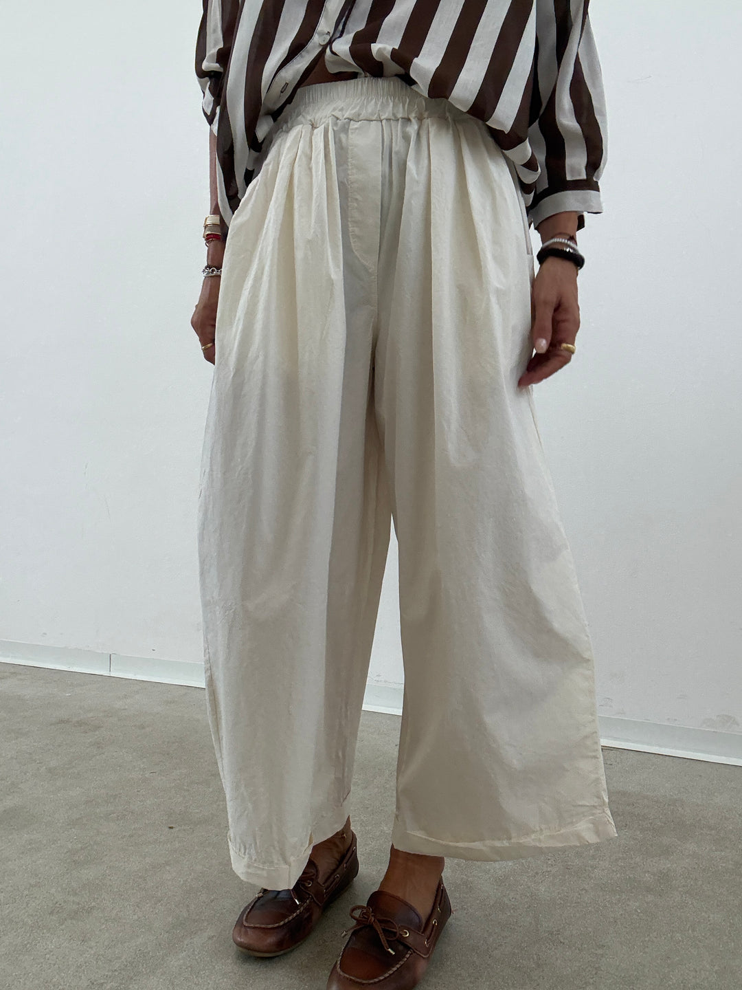 PANTALONE OLIMPIA LATTE