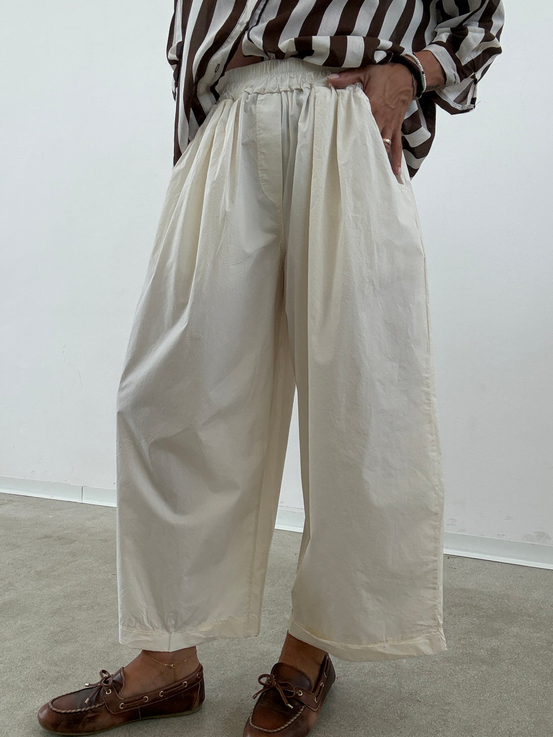 PANTALONE OLIMPIA LATTE
