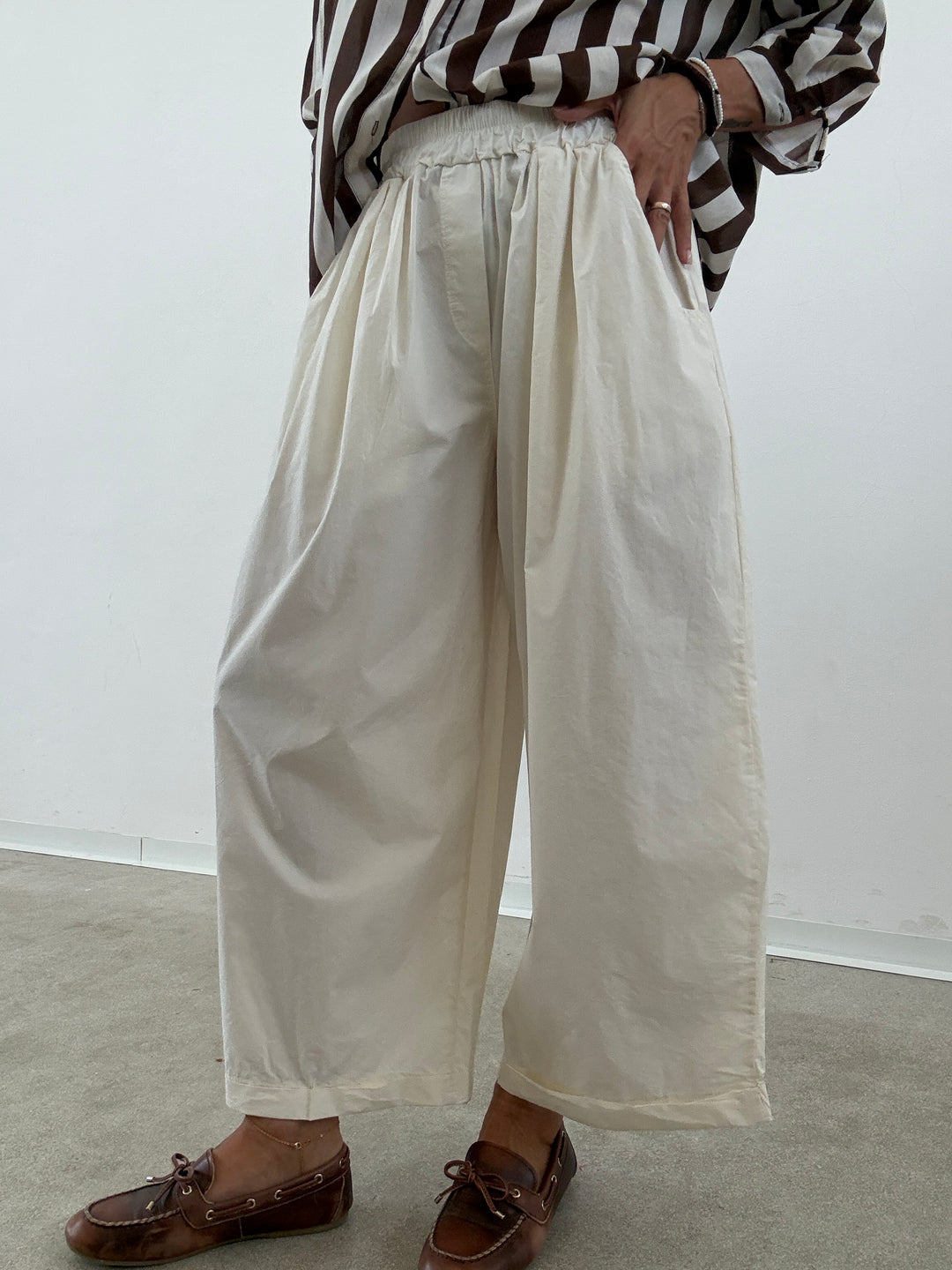 PANTALONE OLIMPIA LATTE