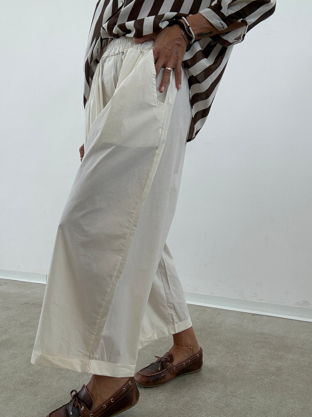 PANTALONE OLIMPIA LATTE