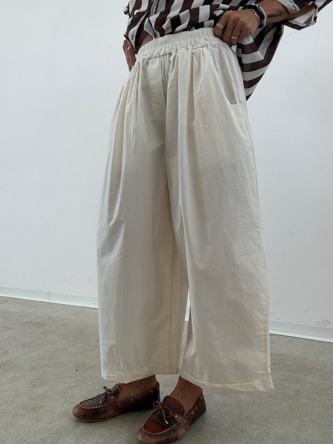 PANTALONE OLIMPIA LATTE