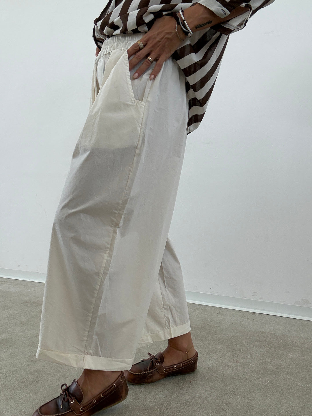 PANTALONE OLIMPIA LATTE