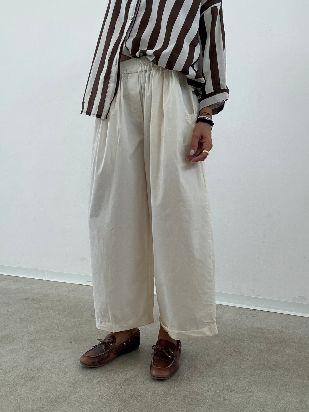 PANTALONE OLIMPIA LATTE