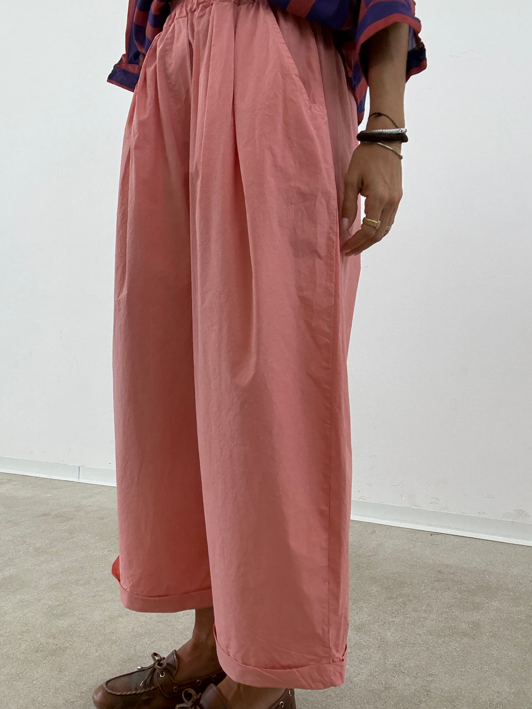 PANTALONE OLIMPIA COTONE ROSE