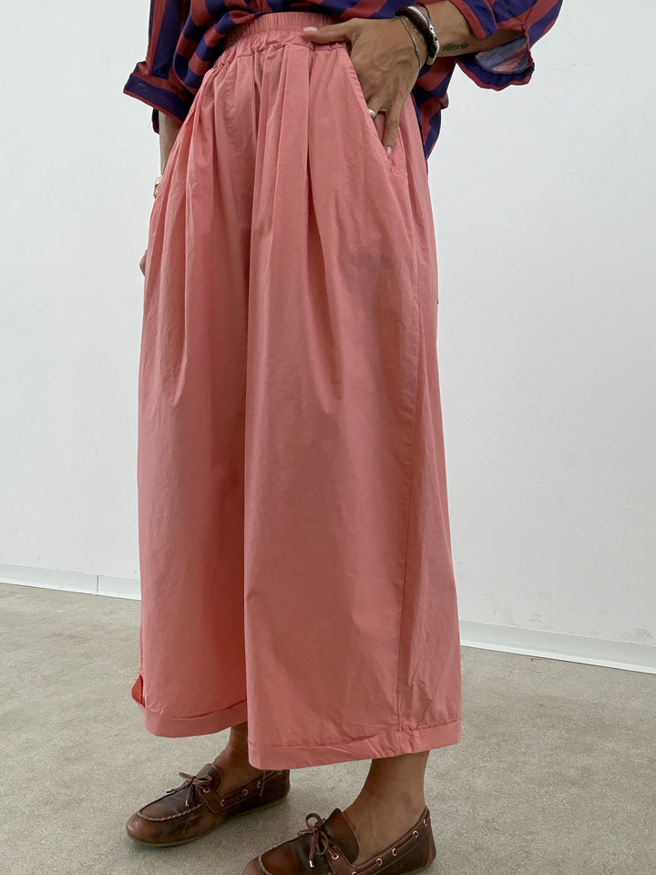 PANTALONE OLIMPIA COTONE ROSE
