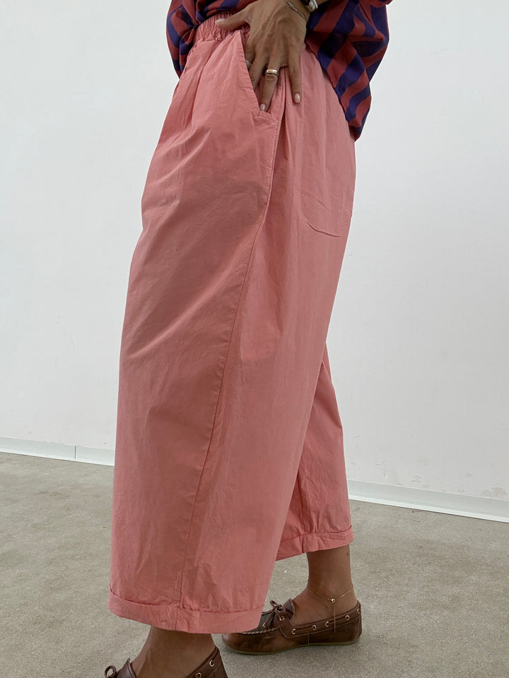 PANTALONE OLIMPIA COTONE ROSE