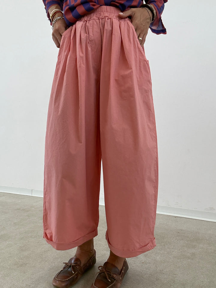PANTALONE OLIMPIA COTONE ROSE