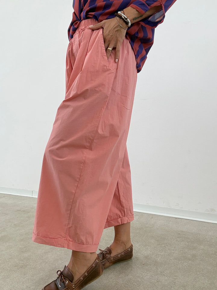 PANTALONE OLIMPIA COTONE ROSE