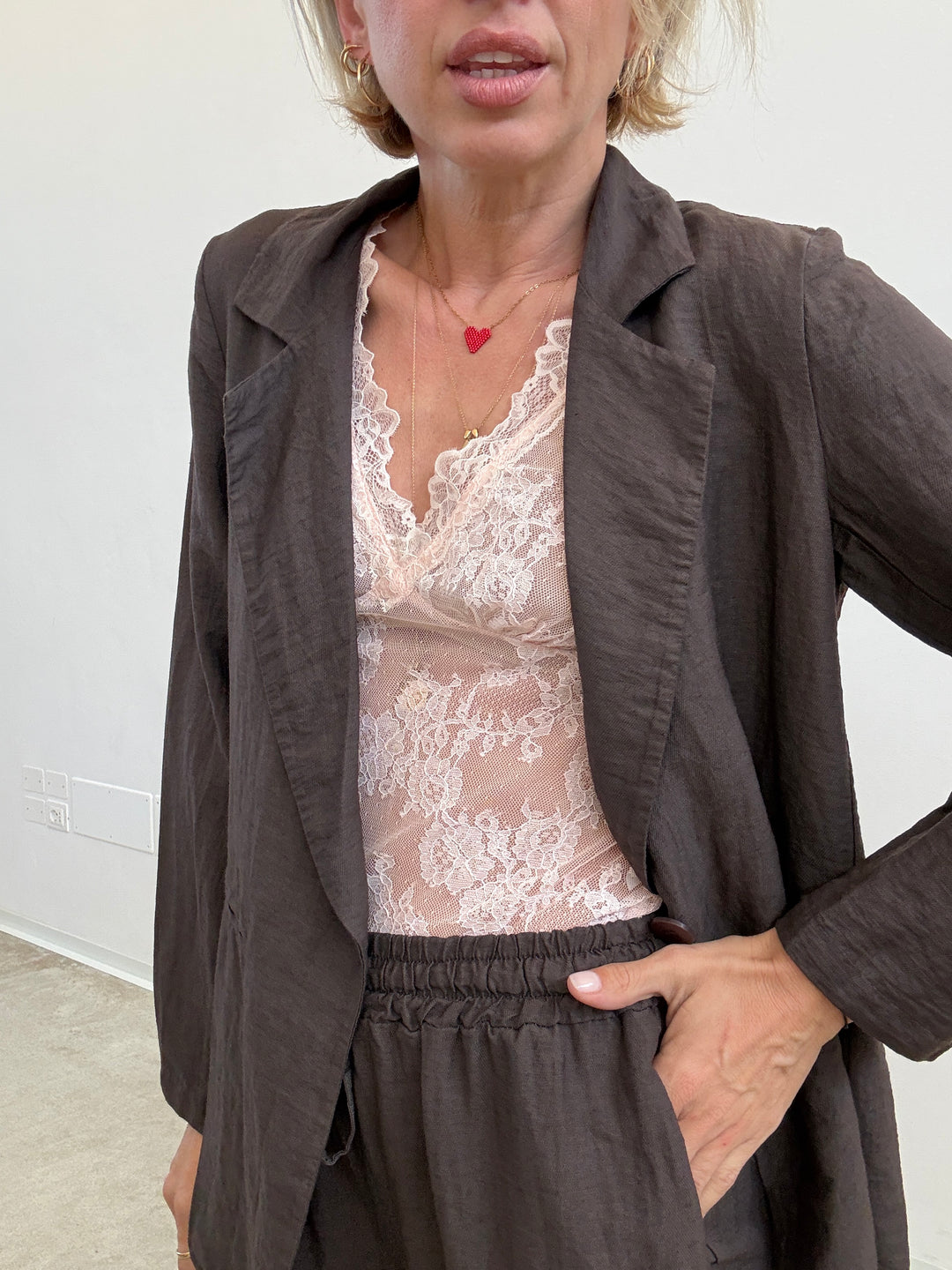 TAILLEUR MARISA CIOCCOLATO