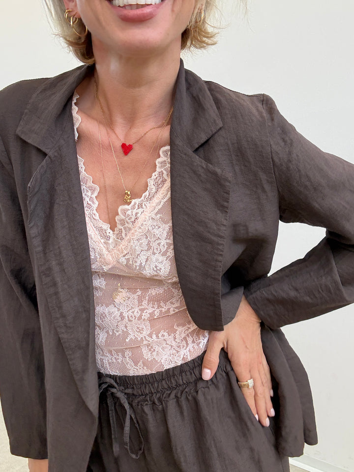 TAILLEUR MARISA CIOCCOLATO