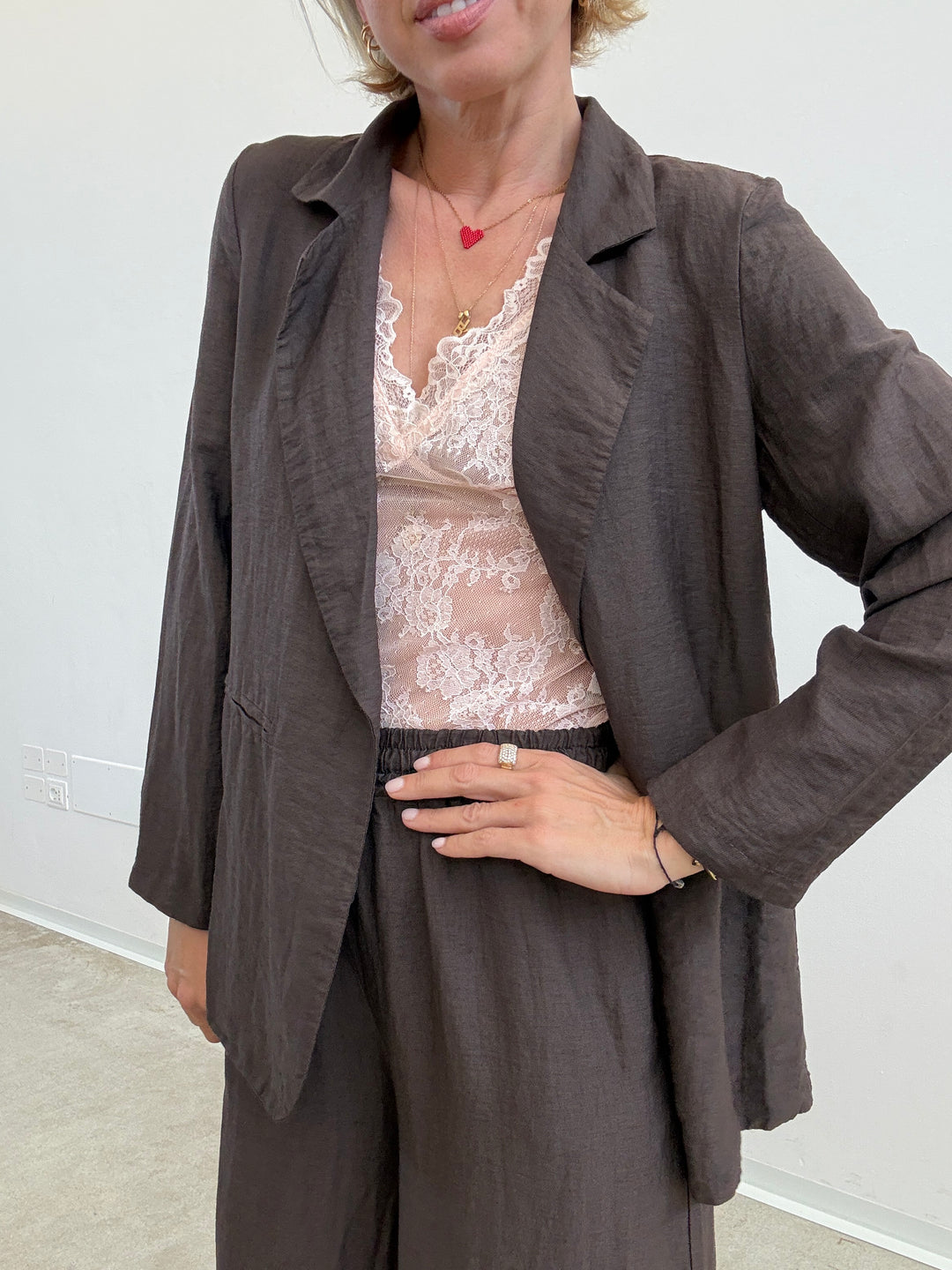 TAILLEUR MARISA CIOCCOLATO