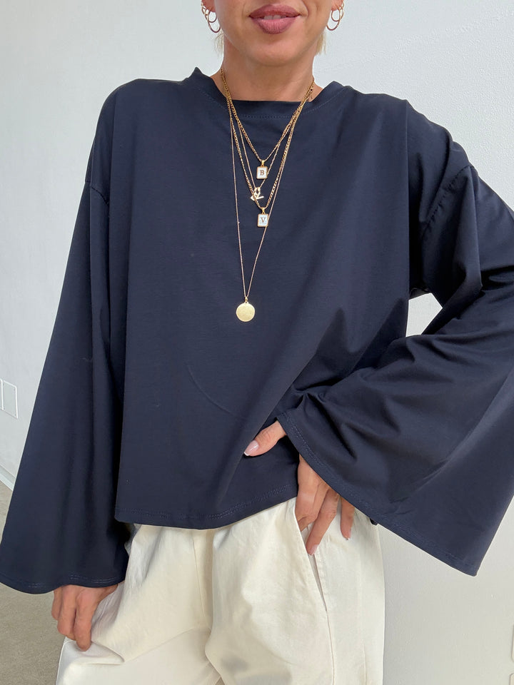 TSHIRT CAMILLA BLU