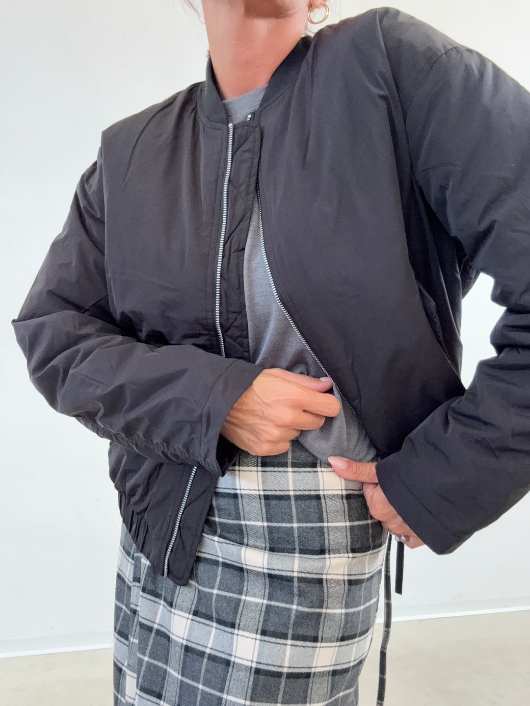 BOMBER BRINA NERO